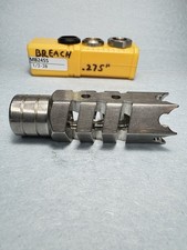 1/2-28 .223 5.56 Recoil Compensator Stainless Steel Muzzle Brake New