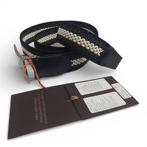 Ermenegildo Zegna Herren XXX Couture Elastischer Flechtgürtel Größe S 0188 - Bild 7 von 22