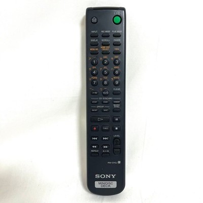 SONY Remote Control RM-D10J for MDS-S500, MDS-JE580, MDS-JE770, MDS-JE780