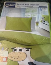 Meradiso Piumino Singolo Bambini Con Adorabile Applicazione Animale Disegno 1x 50x80cm