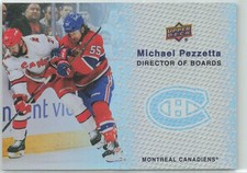 2023-24 Upper Deck Director of Boards #DB-4 Michael Pezzetta Montreal Canadiens