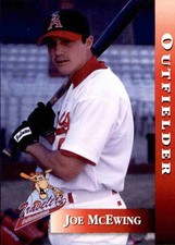 1998 Arkansas Travelers Highlights Team Issue 5 Joe McEwing Bristol Pennsylvania