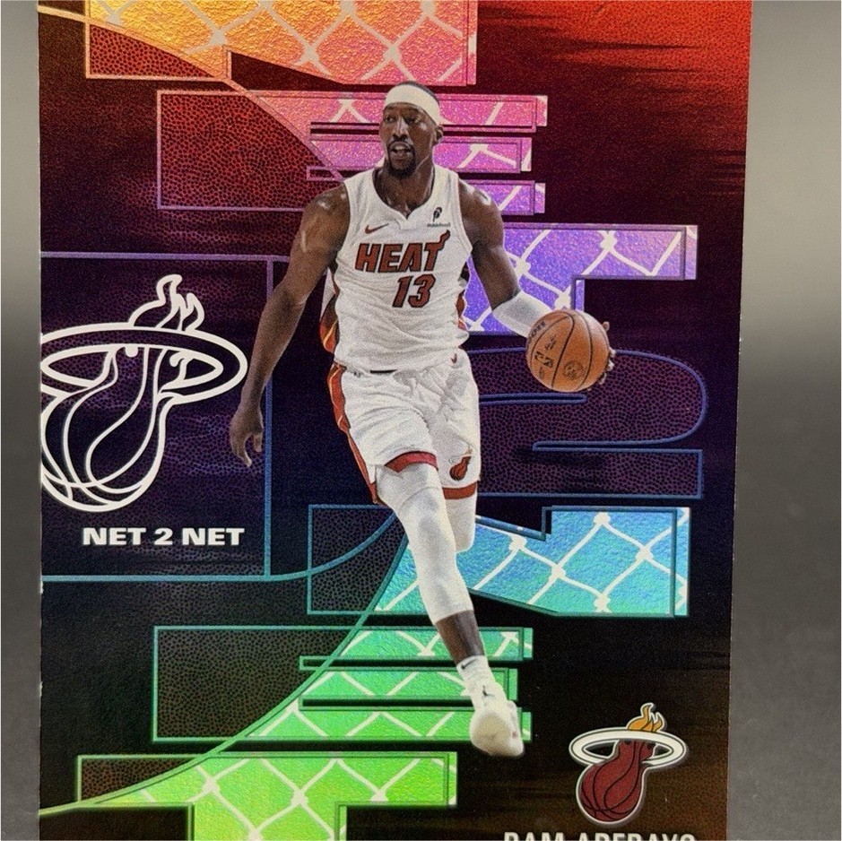 Topps 2026 Bam Adebayo Miami Heat #NTN-1 Net 2 Net Insert Basketball Card