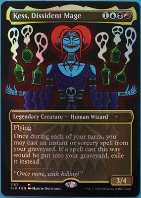 Kess, Dissident Mage (Secret Lair Promo) FOIL MINT MAGIC CARD (519899) ABUGames