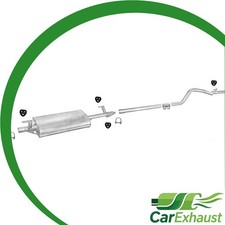Tube d'échappement Mercedes 208