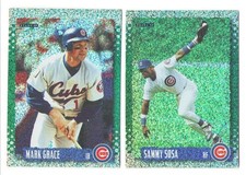 1995 SCORE PLATINUM Series 1 and 2 - CHICAGO CUBS Team Set