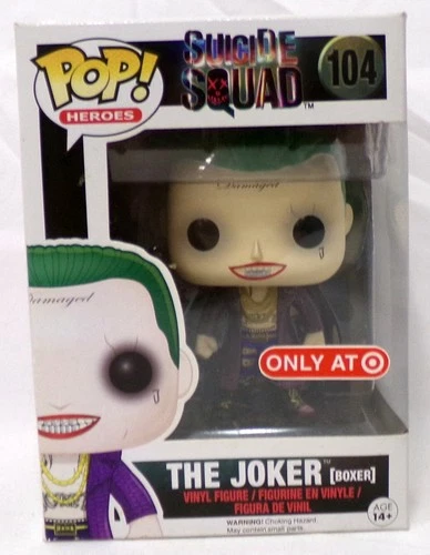 Funko Pop! DC Suicide Squad 104 The Joker Boxer Target Exclusive