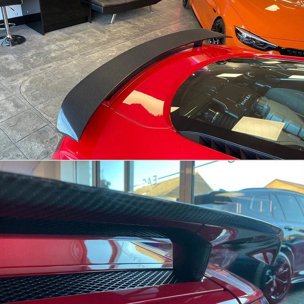 Fits Audi R8 GT V8 V10 2008-2015 Rear Trunk Spoiler Lid Boot Wing REAL CARBON