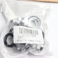 10-Pk Hotop Aerator Adapter Male Female Sink Faucet Adapter Brass