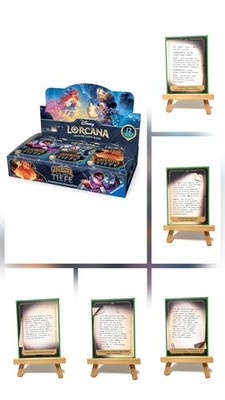 Lorcana Whispers from the Deep History Cards Lorecards Picture Cards DE