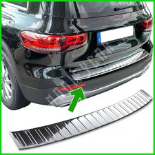 Schutz Stoßstange Hinten für Mercedes Glb X247 von / Aus 2019 + Stahl Chrom
