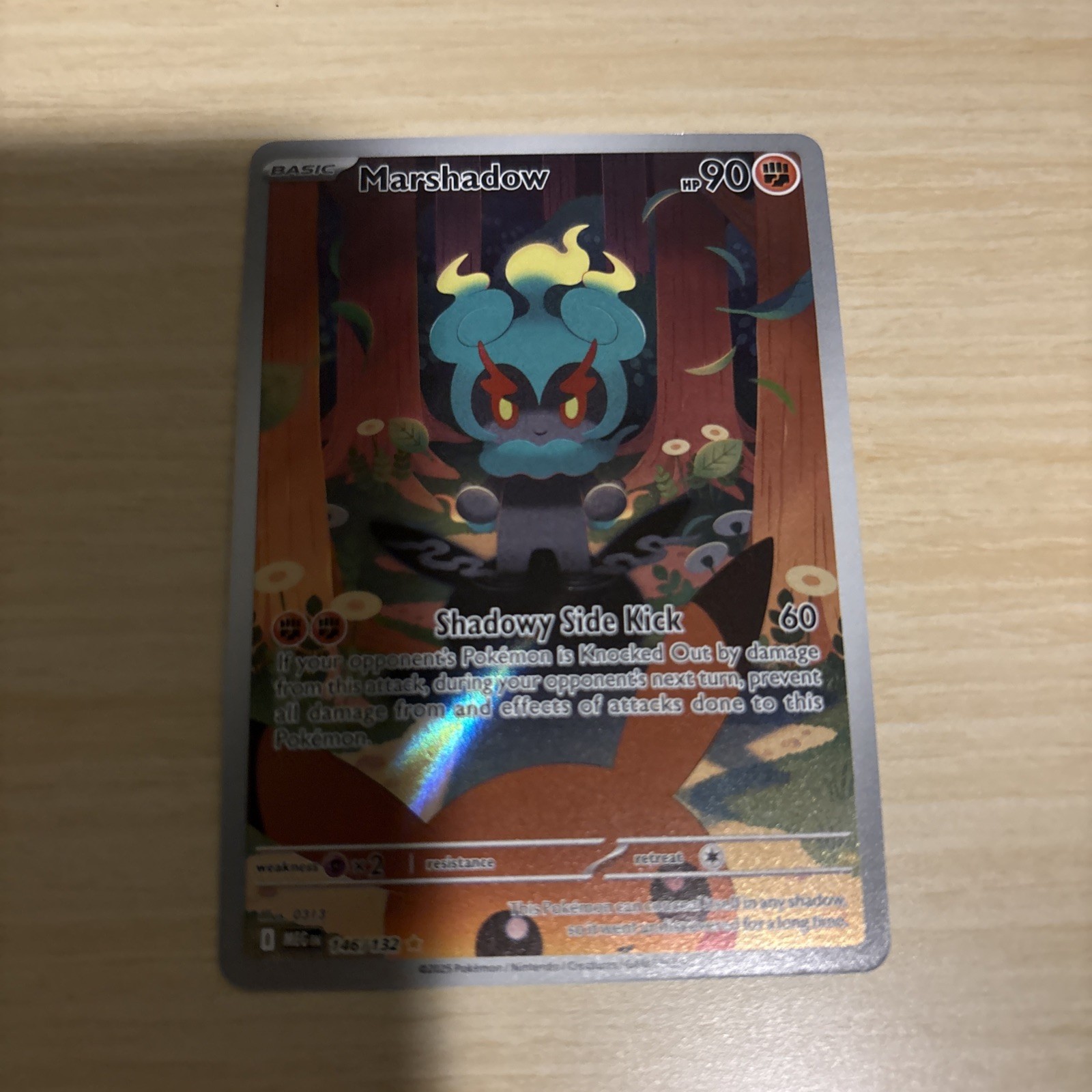 Marshadow 146/132 Illustration Rare Mega Evolution Pokemon 2025