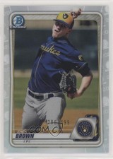 2020 Bowman Chrome Prospects Refractor 286/499 Zack Brown #BCP-34 s3g