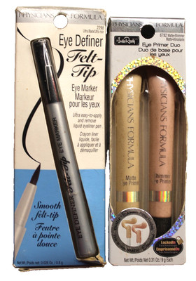 Physicians Formula EyeDefiner Felt-Tip UltraBlack & Eye Primer Duo Matte-Shimmer