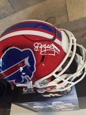 Buffalo Bills Autographed Football Helmet Fanatics Authentic Original NFL Signed