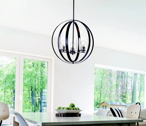 Maxim 25254CL Sentinel 3 Light 21"W Pendant - Picture 8 of 13