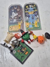 Lot of Vintage Halloween Trick Or Treat Prizes Small Toy Gift Bag Stuffers