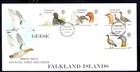Falkland Islands - 1988 Geese Birds Issue First Day Cover