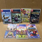 7 Nintendo Switch Games, Ice age, Dragons, Super Mario Bros U, Goosebumps