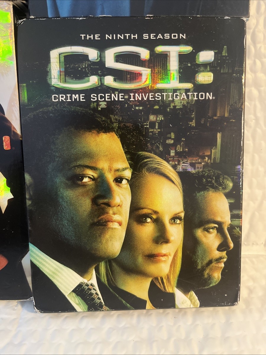 Lot of 6 Complete DVD Sets CSI NY Season CSI Miami Seasons 1 & 2,4