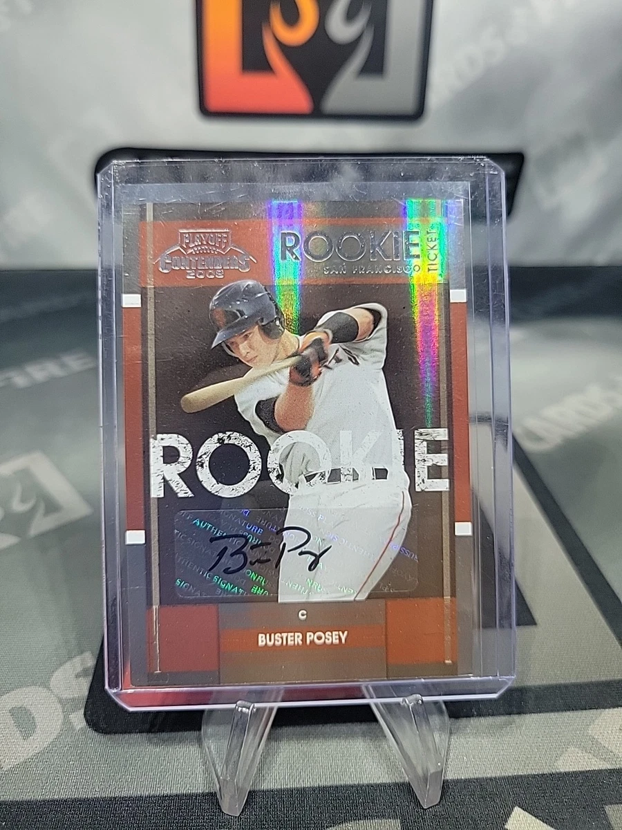 Buster Posey Baseball Original Autographed Sports Trading Cards