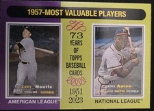 2024 Topps Heritage MVP - Mike Trout, Clayton Kershaw #207