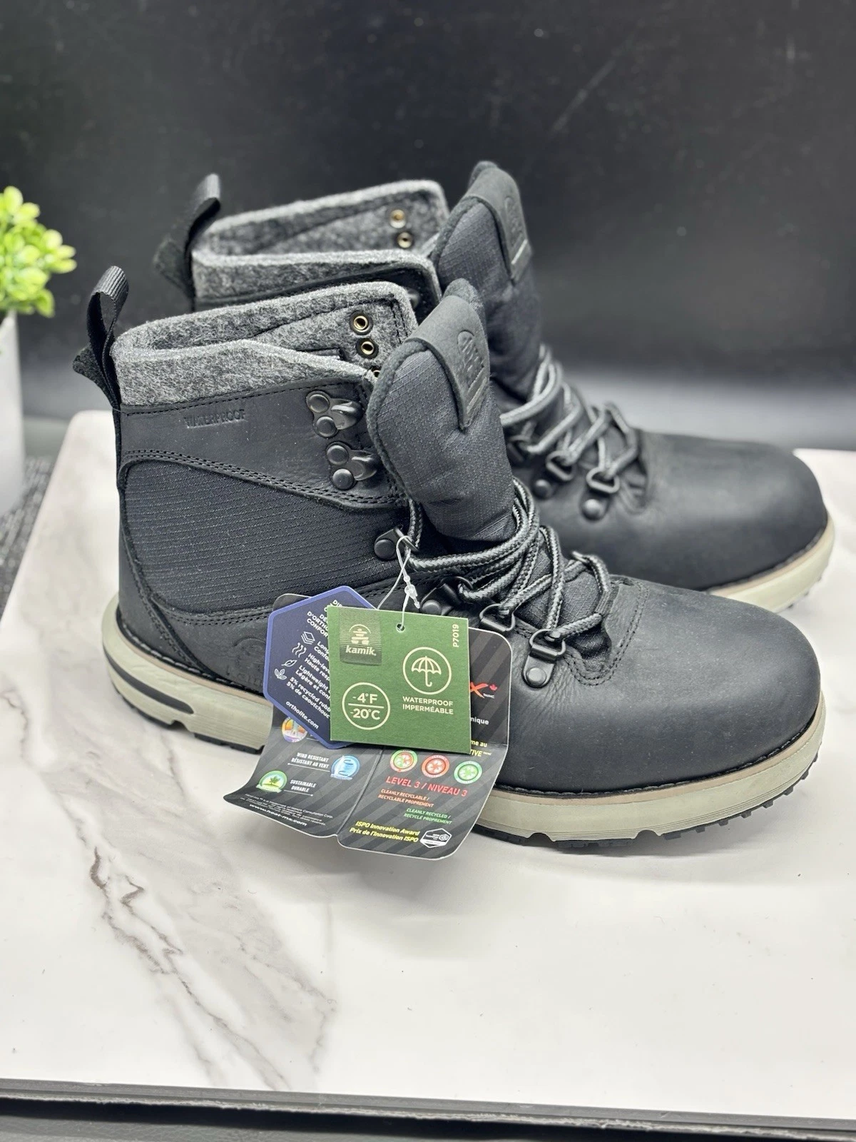 Men’s Kamik Brody Snow Boots Size 7 NWT