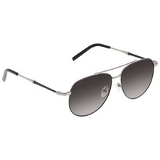 Salvatore Ferragamo Grey Pilot Unisex Sunglasses SF226S 086 58 SF226S 086 58