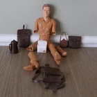 JOHNNY WEST! Vintage MARX Cowboy Action Figure & accessories for Parts or Repair