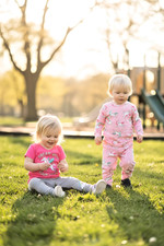CARTER'S GIRLS PAJAMA SET COMBO 4 PCS UNICORN RAINBOW PINK GRAY SIZE 2T/3T/4T