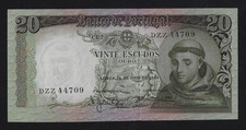 PORTUGAL 20 Escudos 1964  P-167 GEM UNC
