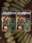 (2) G.I. Joe ReAction Figures Super 7 - Snake Eyes - Hasbro Figures