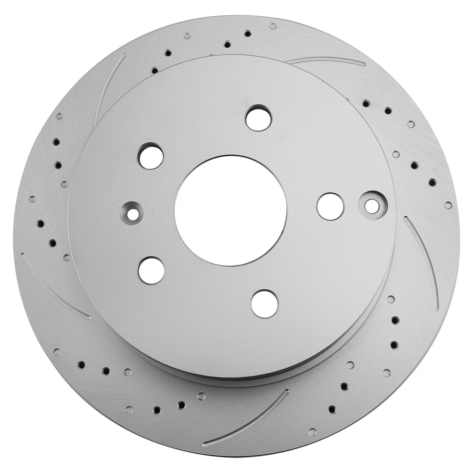 316mm Rear Drilled Brake Rotors Brake Pads for Dodge Nitro 2007 - 2011 - Image 4 of 4