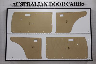 Door Cards Fit Toyota Corolla KE20 1970-74 Coupe No Speakers Quality Masonite x4