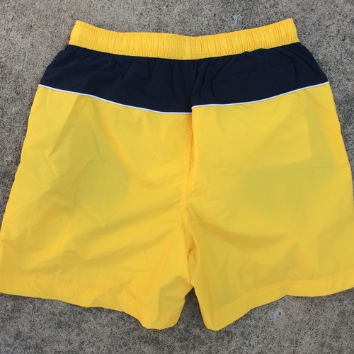 Vintage Tommy Hilfiger Flag Color Block Board Surf Swim Trunks Shorts Sailing M - 第 4/6 張圖片