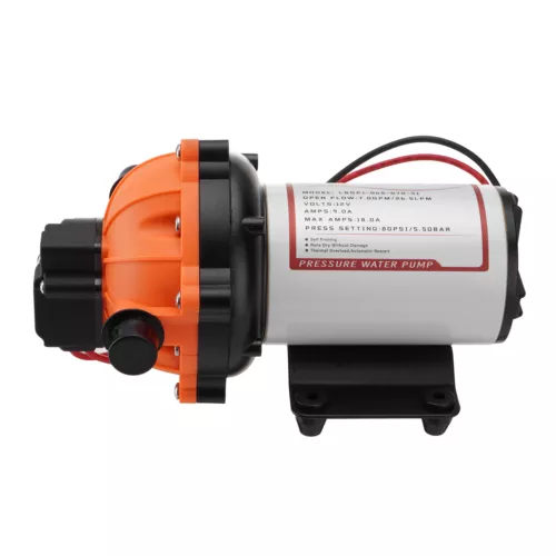 80PSI Deck Washdown Water Pump 26.5L/m for Boat Caravan Yacht Wash Pump 12V 7GPM - Picture 9 of 17