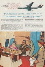 Aviation Add - Douglas DC-8 Magazine Add 1959