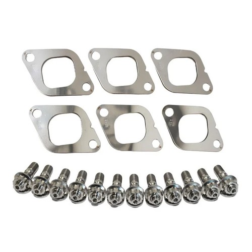 Permaseal Exhaust Manifold Titanium Studs&Gasket For Nissan Patrol GU Y61 4.2L - Picture 2 of 6