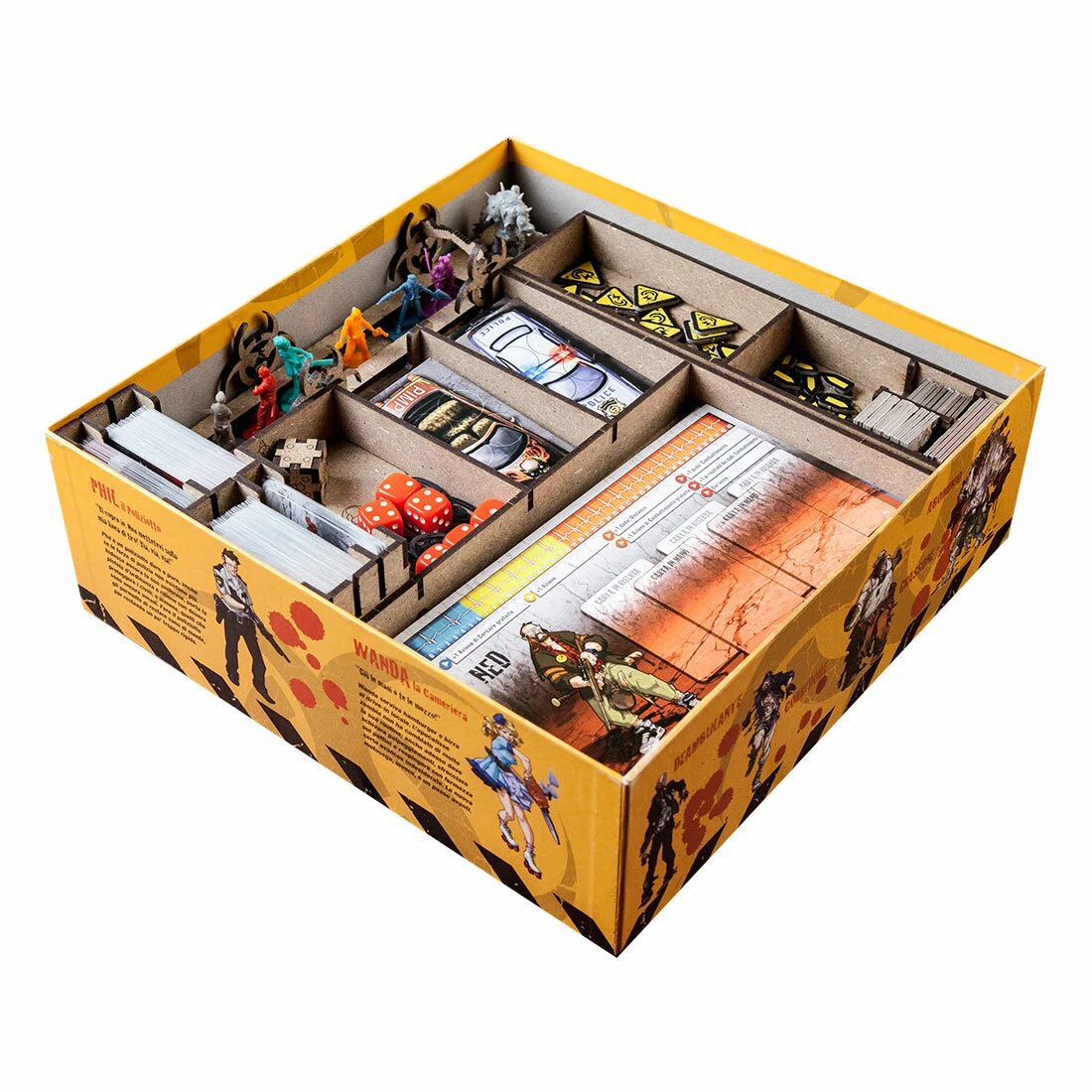 Zombicide - The Zombie lair miniature holder - The Dicetroyers