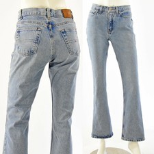 90s Vintage Tommy Hilfiger High Rise Light Stone Wash Jeans Fits Size 2 Womens