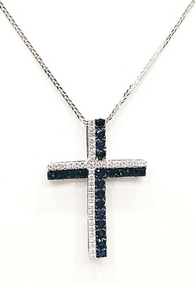 Collana Con Ciondolo A Croce In Pietra Naturale Olivenorma - Foto 13