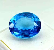 10.85 CT Natural Blue Namibia Jeremejevite Oval Cut Untreated Loose Gemstone
