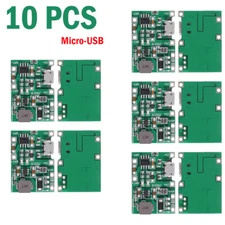 3.7V 9V Micro USB 18650 Lithium Battery Charging Board Charger Module 10pcs