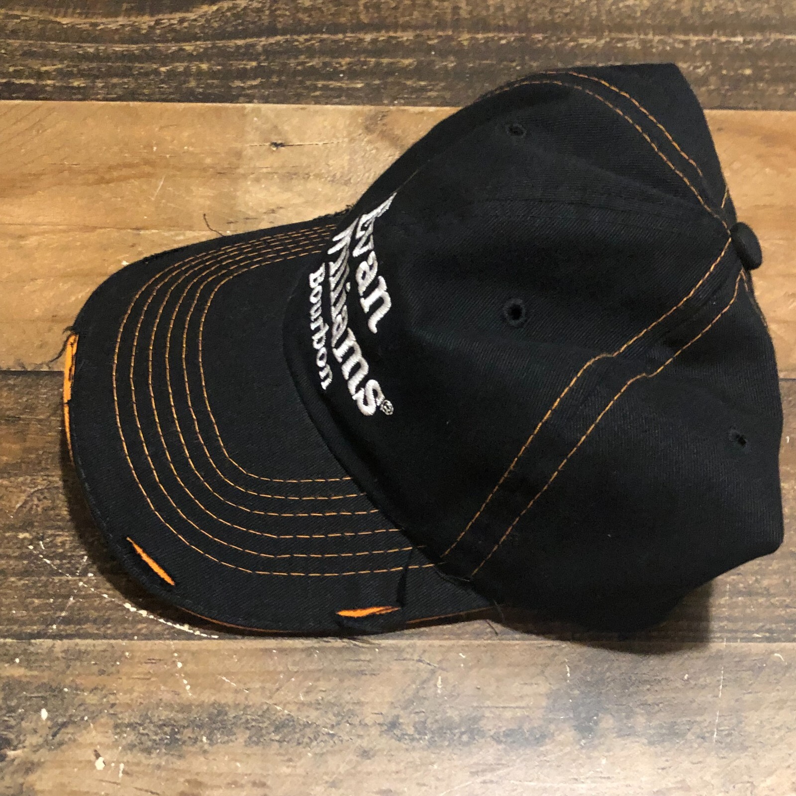 Evan Williams Bourbon Hat Strapback Cap Mens Blac… - image 5