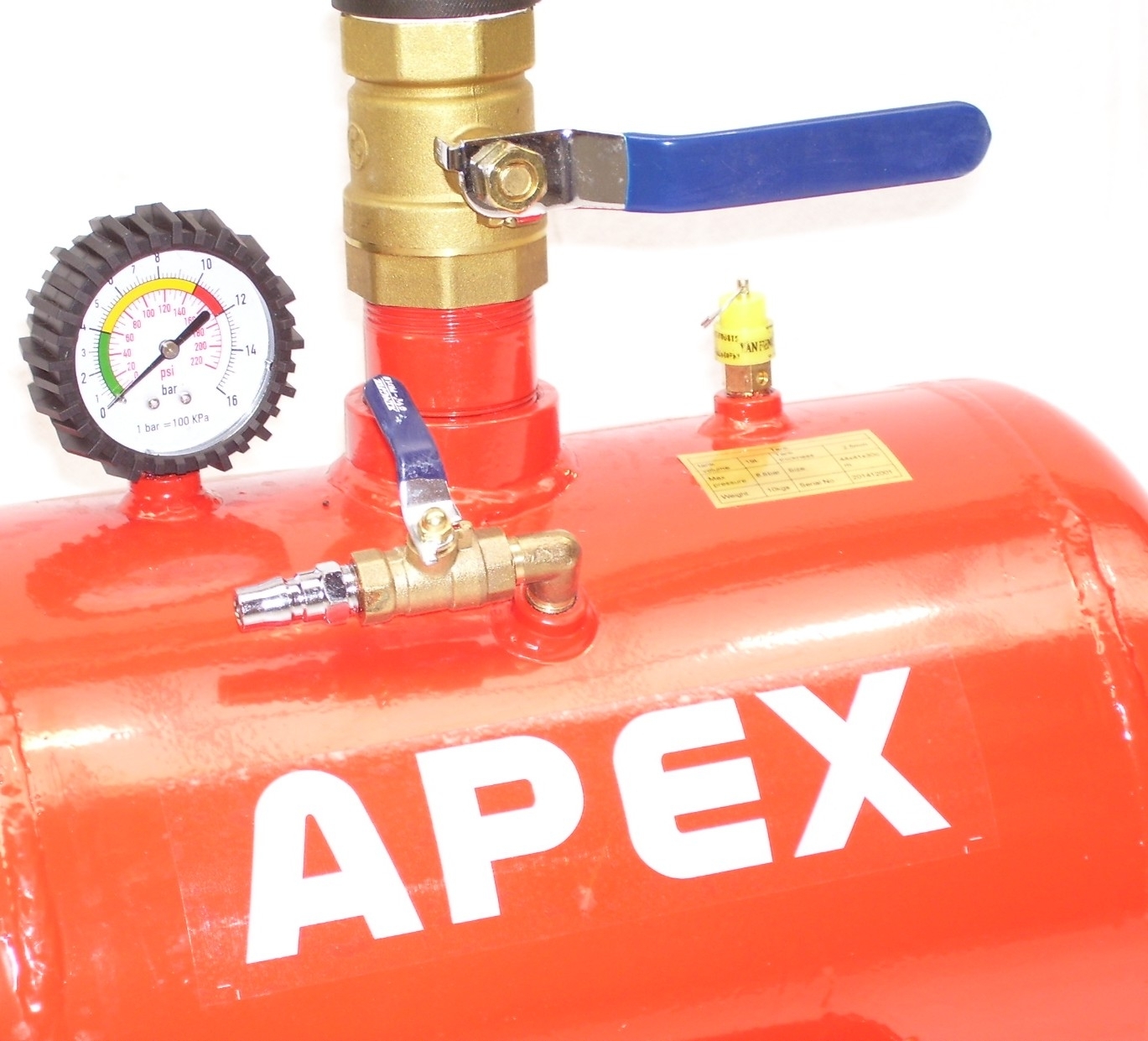 Compressore Booster 19L per Gonfiaggio Pneumatici foto 2