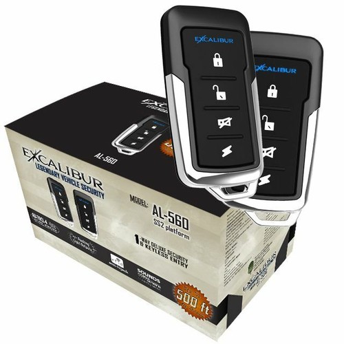 EXCALIBUR ALARMS AL-560 Excalibur 1 Way Keyeless entry & security system OpenBox - Picture 3 of 3
