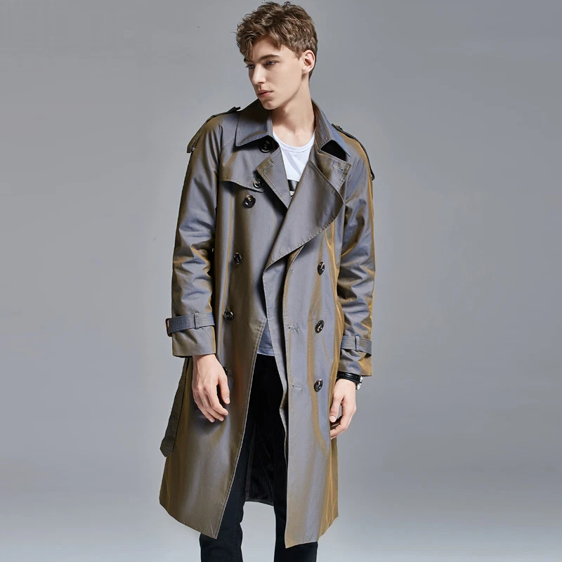 Knee top length windbreaker