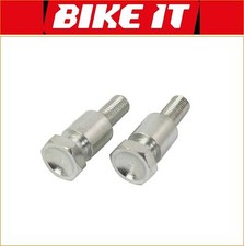 Kawasaki Z 300 B 2015-2017 Bikeit silber Paddockst&auml;nder Spulen M10x1,25