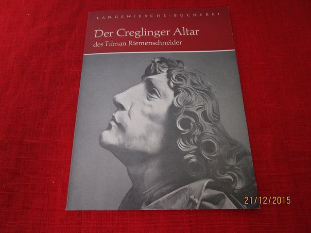 洋書 Der Creglinger Altar Mary's Altar by RIEMENSCHNEIDER, Tilman