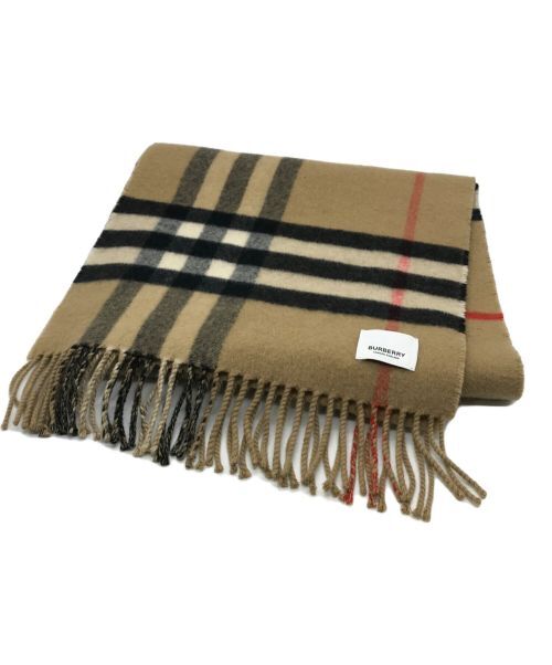 Reversible Check Monogram Cashmere Scarf